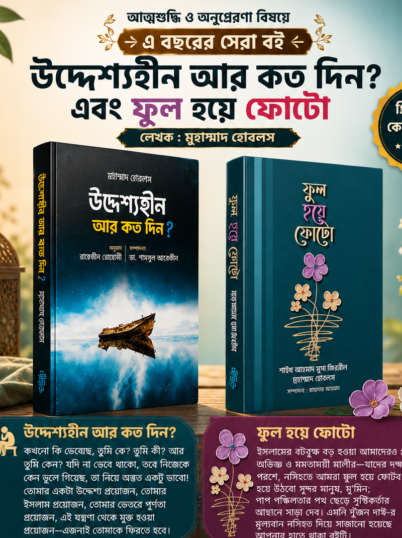 উদ্দেশ্যহীন আর কত দিন + ফুল হয়ে ফোটো (Combo)